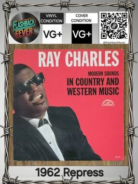 RAY CHARLES•Modern Sounds In Country and Western•1962 US (#ABCS 410) UA, Repress